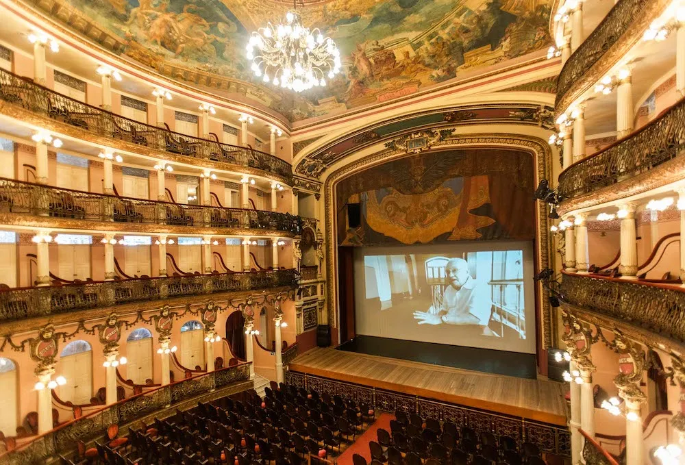 Salão de espetáculos do Teatro Amazonas, em Manaus (Divulgação/SEC)