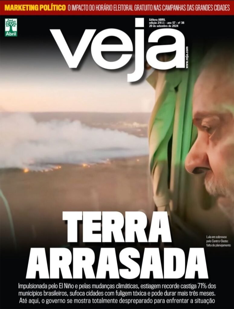 Atual capa da revista Veja (Foto: Reprodução)